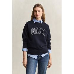 VAN GRAAF Gant Damen Marine Sweatshirt Baumwolle (100%) Blau, Mittel - Bild 4