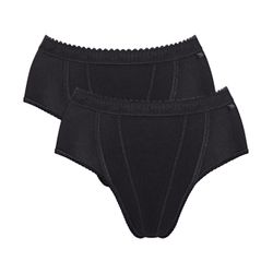 Sloggi Damen Schwarz Shapingslip "Control", Gr. 48, Single Jersey, Obermaterial: 94% Baumwolle, 6% Elasthan, Unifarben, Körpernah, Unterhosen, Fo... - Bild 5