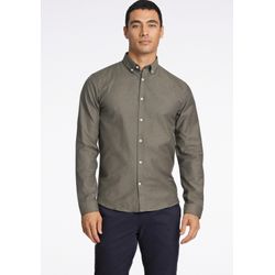 Lindbergh - Herren - Hemd - Slim Fit - Khaki - S - Bild 4