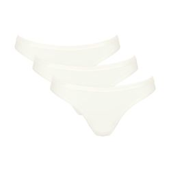 Sloggi Damen Silk White Mini Slip Go Daily Cotton 3Er Pack 10222320, Xl - Bild 5