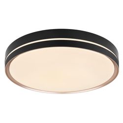 Globo Lighting Deckenleuchte ¦ schwarz ¦ Maße (cm): H: 8 Ø: 48.5 Lampen & Leuchten > Deckenlampen - Sconto - Bild 4