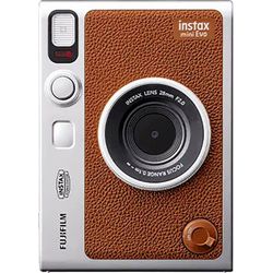Fujifilm instax mini Evo, Sofortbildkamera, Braun, Silber - Image 9