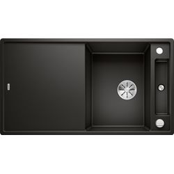 Blanco Schwarz Einbauspüle Axia Iii 5 S Silgranit Mit Glasschneidbrett, Infino, - Image 3