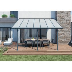 Canopia Grau Überdachung + Carport, Terrassenüberdachung Sierra 295X434cm - Image 3