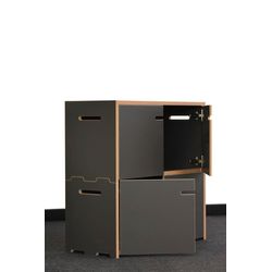 Tojo Hochstapler Grundmodul Mit Türen, Anthrazit - Image 3