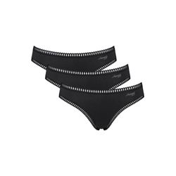 VAN GRAAF Sloggi Damen Schwarz Mini Slip Baumwolle Extra Klein - Bild 7
