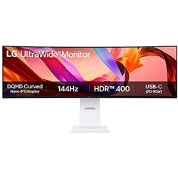Lg Electronics Lg Ultrawide 49U950a-W 49 Zoll Dqhd Curved Nano Ips Led 32:9 144 Hz Office Monitor Weiß 49U950a-W.aeu - Bild 11