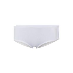 Skiny Damen - Panty Doppelpack Advantage Cotton Stretch White - Gr. - 42 - Bild 6