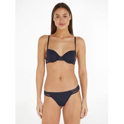Tommy Hilfiger Underwear Damen Dunkelblau String, Gr. L (40), Blau (Dunkelblau), Microfaser, Obermaterial: 79% Polyamid, 21% Elasthan, Unifarben, Unterhosen... - Bild 4