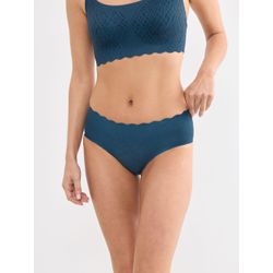 Sloggi Damen Blau Hipster "Zero Feel Bliss", Gr. L, (Smoky ), Spitze, Obermaterial: 76% Polyamid, 24% Elasthan, Körpernah, Unterhosen, Mit Str... - Bild 5