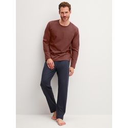 Calida Herren - Pyjama Brick Red - Gr. - M - Bild 6