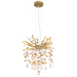 Globo Lighting Luster   ¦ gold ¦ Maße (cm): H: 120  Ø: 40.0 Lampen & Leuchten > Hängeleuchten - Sconto - Image 4