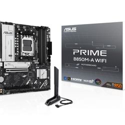 Asus B850m Mainboard Am5 Micro Atx Prime B850m-A Wlan Ddr5 Wlan 6E 2,5Gbe Lan - Bild 12