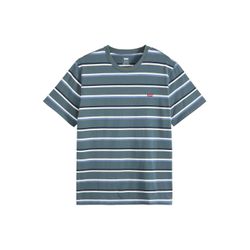Levis Herren Blau Levi's T-Shirt - Original Housemark Tee, Rundhals, Baumwolle, Größe L In - Bild 8