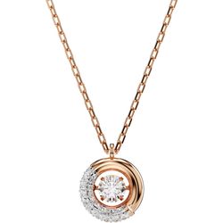 Swarovski Dextera Anhänger, Rundschliff, 18K Roségoldbeschichtet Weiß - Bild 7