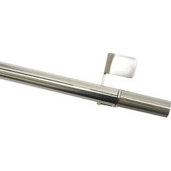 GARDINIA Klemmstange »Press+Go«, Metall, edelstahlfarben, Zylinder - silberfarben - Image 4
