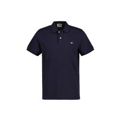 Gant Shield Piqué Poloshirt Navy Blau Dunkelblau Größe 5XL - Bild 8