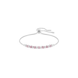 Swarovski Matrix Armband, Rundschliff, Rhodiniert Rosa - Bild 5