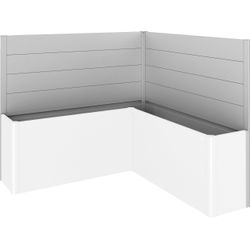 Biohort Sichtschutz für Pflanzbeet Belvedere mit L-Form (2 Stück; für Gr. L100, L150, L200) Belvedere Gr. L200 (MINI, MIDI und MAXI) silber-metallic - Image 4