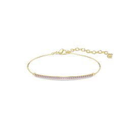 Swarovski - Only Armband Rund Schliff - Accessories - Damen - Gelb - One Size - Bild 7