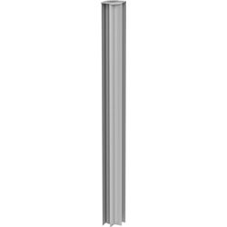 BIOHORT Pflanzbeet, Eckprofil, Rankgitter/Sichtschutz, BxHxT: 7,2 x 91 x 7,2 cm, silber-metallic - grau - Image 4