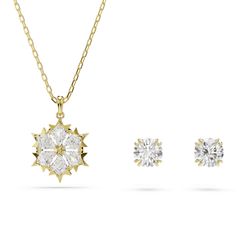 Swarovski Magic Set, Set (2), Verschiedene Schliffe, Schneeflocke, 18K Goldbeschichtet Weiß  - Image 5