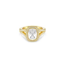 Swarovski Ring Una Angelic, Gelbgold Metall für Damen 5762626, Christ - Image 6