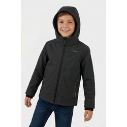Cmp Jungen Schwarz Softshelljacke "Kid Softshell Jacket Fix Hood", Gr. 152, (Nero), Softshell, Obermaterial: 96% Polyester, 4% Elasthan. Futter: 1... - Bild 6