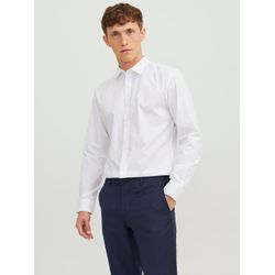 Jack & Jones, Herren, Hemden, Einfarbiges Hemd, Weiss, (XXL) - Bild 5