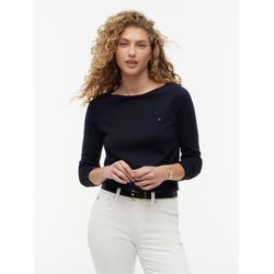 Tommy Hilfiger Damen Dunkelblau Pullover Ww0ww42050 Regular Fit - Image 5