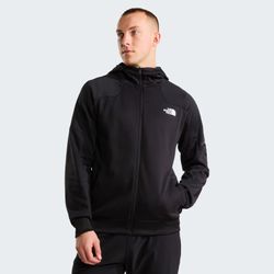 The North Face Noir Gemusterte Zip-Fleecejacke Mountain Athletics 2.0 - Image 5