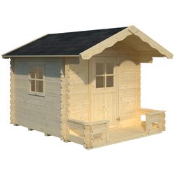 PALMAKO Spielhaus BxHxT: 222 x 193 x 260 cm, natur - braun - Image 3