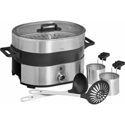 Wmf Silberfarben Dampfgarer "Lono Hot Pot & Dampfgarer" 1700 W 36L Mit Garkörbchen Spülmaschinengeeignete Bestandteile von Baur - Image 4