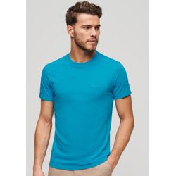 VAN GRAAF Superdry Herren Blau T-Shirt Baumwolle Groß - Bild 4
