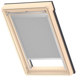 Velux Grau Verdunklungsrollo "Dbl P08 4204" Verdunkelnd Verdunkelung Ohne Bohren In Führungsschienen Alufarbene Führungsschienen & Griffleiste von Baur - Image 4