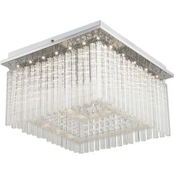 Grau Globo - Deckenleuchte - Vince - Chrome - Metall - Led - 68567-21 - Bild 3