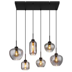 Globo Lighting Pendelleuchte schwarz Maße (cm): B: 87 H: 120 T: 43.0 - Höffner - Bild 5