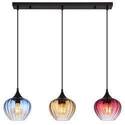 Globo Lighting Hängeleuchte ¦ schwarz ¦ Maße (cm): B: 18 H: 150 Lampen & Leuchten > Hängeleuchten - Sconto - Bild 3