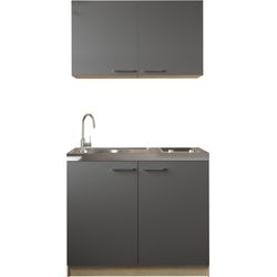 RESPEKTA Pantry-Küche »Merle«, BxHxT: 100 x 200 x 200 cm, grau - Image 3