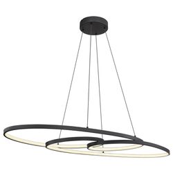 Globo Lighting Hängeleuchte schwarz Maße (cm): B: 36 H: 120 - Höffner - Bild 5