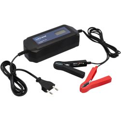 Cartrend Schwarz Autobatterie-Ladegerät "Batterieladegerät Dp4.1 Mit Mikroprozessor-Technologie 6V/12V 4A" von Baur - Image 4