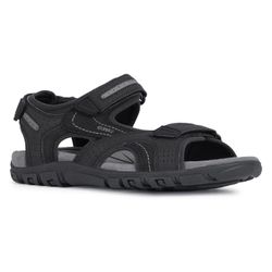 Geox Herren Schwarz Sandalen U S.strada D U8224d C9310 - Bild 3