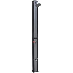 Schwarz Solardusche My Pool Bwt "Exklusiv", B:16cm H:215cm, Chrom, Kunststoff, Outdoorduschen, 215 Cm Höhe, 35 L Tank
