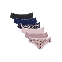 Sloggi, Damen, Unterhosen, Slip Casual Bequem sitzend GO Crush Hipster C6P, Mehrfarbig, (6er Pack, L) - Bild 4