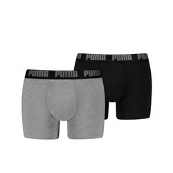 Puma, Herren, Unterhosen, Men Everyday Basic Boxer 2p, Schwarz, Grau, (2er Pack, XL) - Bild 4
