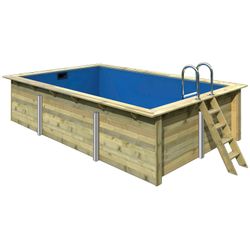 Karibu Rechteck Pool Gr. 3 - 350 x 530 cm - kdi Grundkörper - Image 4