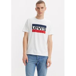 Levi's Herren Weiß – Es T-Shirt Mit Logo Für Die Sportbekleidung - Bild 4