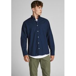 Jack & Jones, Herren, Hemden, Oxford, Blau, (S) - Bild 7