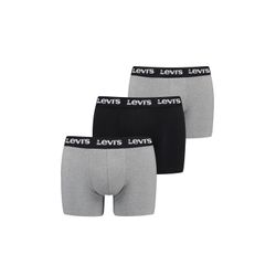 Levi's Herren Grau Boxershorts "Levis Men Repeat Logo Boxer Brief 3P", Gr. M, ( Combo), Obermaterial: 95% Baumwolle, 5% Elasthan, Körpernah, U... - Image 8
