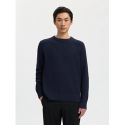Selected Herren Pullover Blau Gr. Extra Groß - Bild 4
